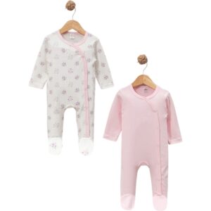 Бебешко боди с дълъг ръкав - два броя в комплект