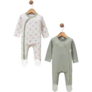Бебешко боди с дълъг ръкав - два броя комплект