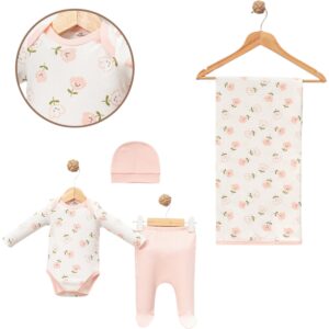 Комплект бебешки дрехи от 4-ри части