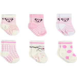 Бебешки чорапи за новородени  - комплект